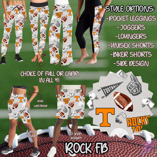 ROCK FB-GAME DAY RUN- PREORDER CLOSING 7/13