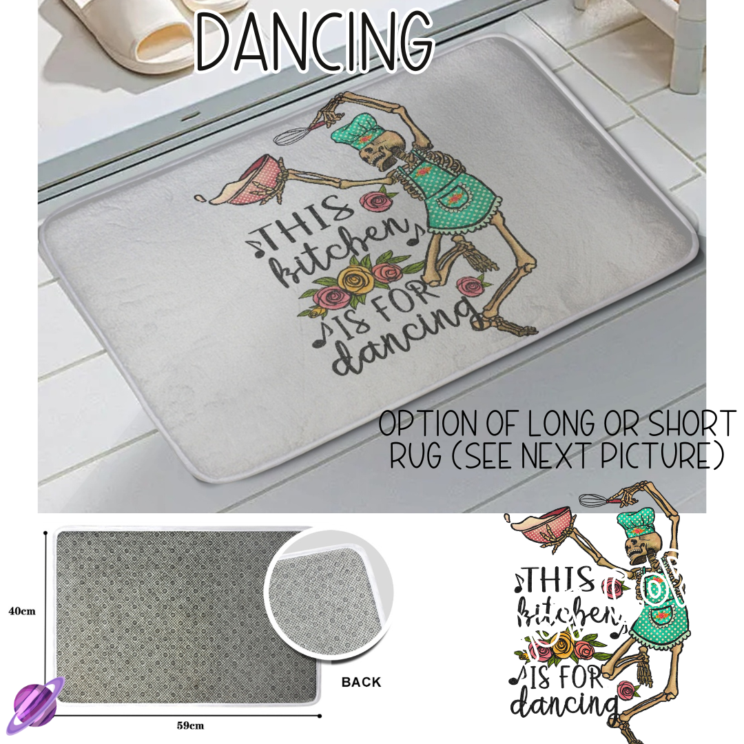 DANCING- SHORT/LONG FLOOR MAT PREORDER CLOSING 1/14