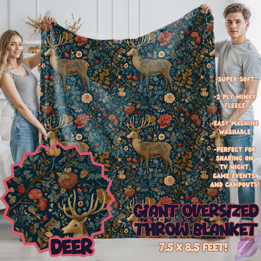 DEER-OVERSIZED THROW 14-PREORDER CLOSING 10/8