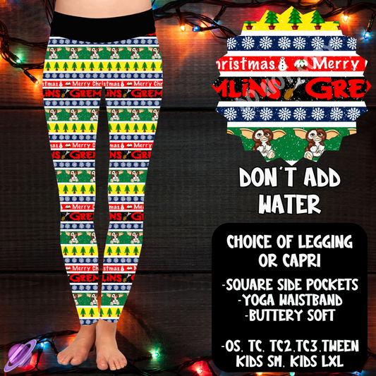 DONT ADD WATER - LEGGING/CAPRI XMAS SWEATER RUN CLOSING 10/30