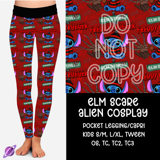 ELM SCARE - ALIEN COSPLAY RUN - LEGGING/CAPRI PREORDER CLOSING 9/12