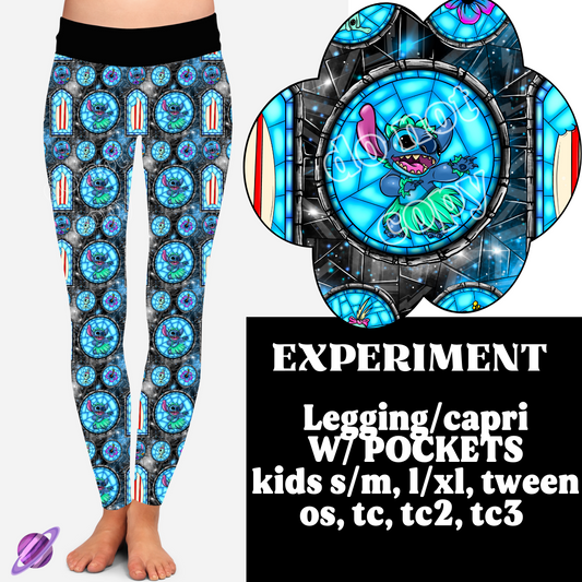 EXPERIMENT-STAINED GLASS LEGGING/CAPRI PREORDER CLOSING 2/26 ETA APRIL