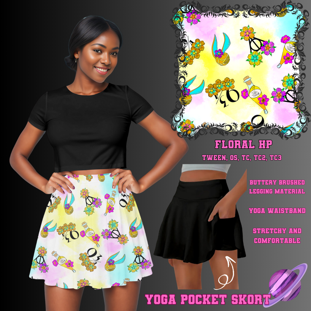 FLORAL HP -SKORT 4 PREORDER CLOSING 2/13