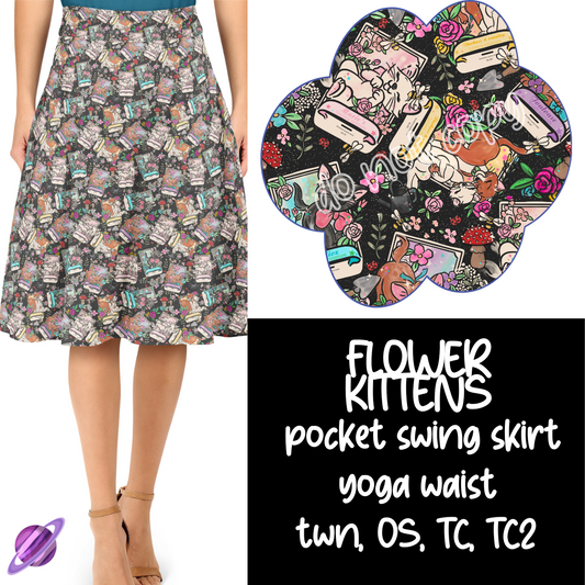 FLOWER KITTENS - B83 - SWING SKIRT - PREORDER CLOSING 12/18 ETA FEBRUARY