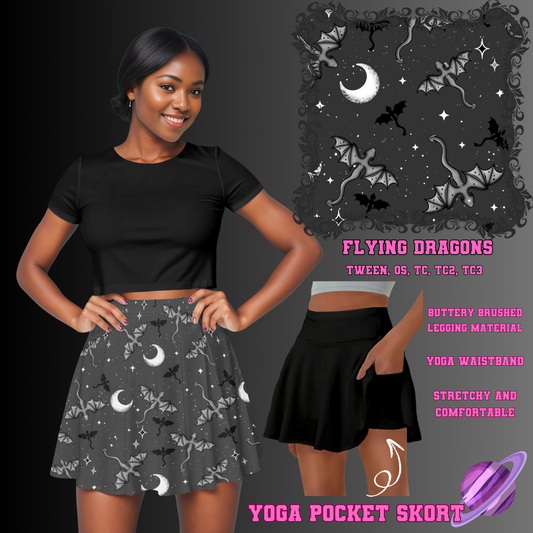 FLYING DRAGONS-SKORT 4 PREORDER CLOSING 2/13