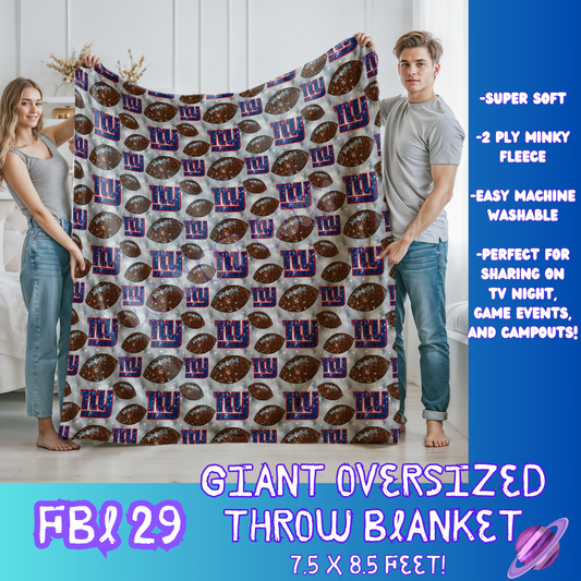 FBL29 - GIANT SHAREABLE THROW BLANKETS ROUND 8 -PREORDER CLOSING 9/8