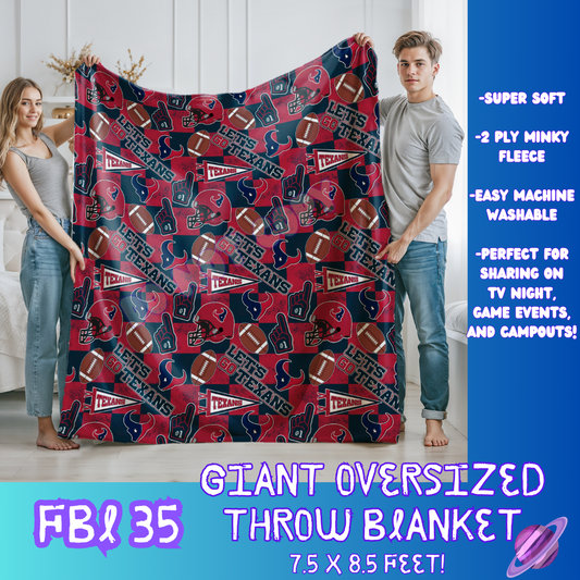 FBL35 - GIANT SHAREABLE THROW BLANKETS ROUND 8 -PREORDER CLOSING 9/8