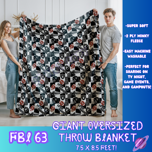 FBL63 - GIANT SHAREABLE THROW BLANKETS ROUND 8 -PREORDER CLOSING 9/8