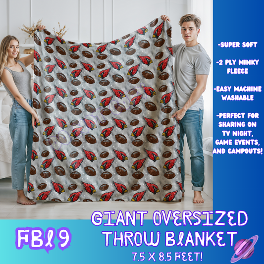 FBL9 - GIANT SHAREABLE THROW BLANKETS ROUND 8 -PREORDER CLOSING 9/8