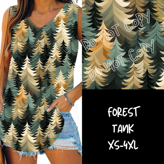 FOREST-PPO7 RUN-V-NECK TANK PREORDER CLOSING 11/17 ETA DEC/JAN