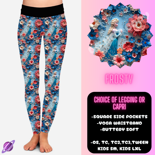 FROSTY - 3D FAIRY TALE RUN - LEGGING/CAPRI PREORDER CLOSING 4/12 ETA JUNE