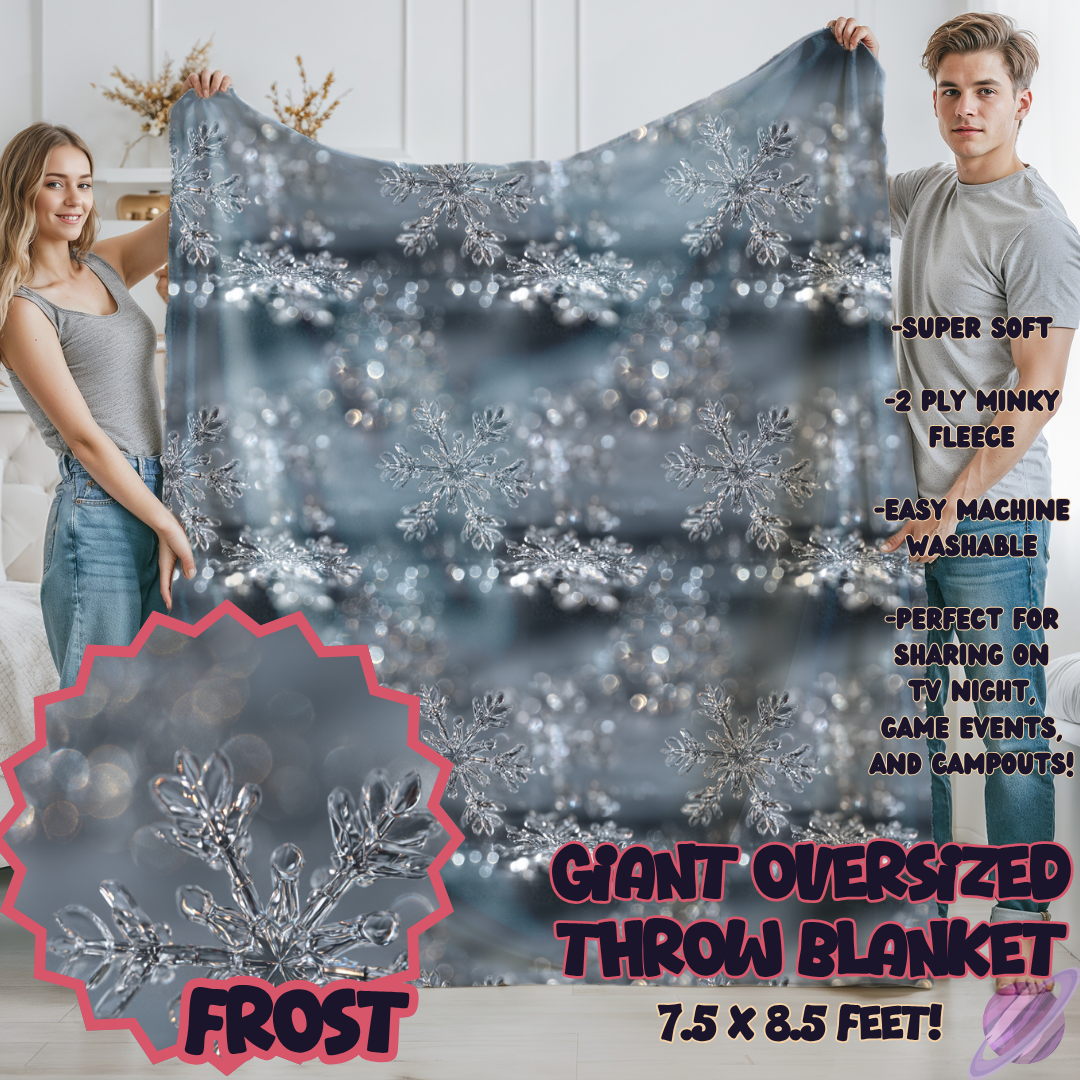 FROST-OVERSIZED THROW 14-PREORDER CLOSING 10/8