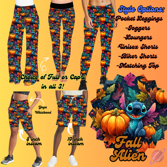 FALLING LEAVES-FALL ALIEN-BOTTOMS 5 STYLES-PREORDER CLOSING 7/23