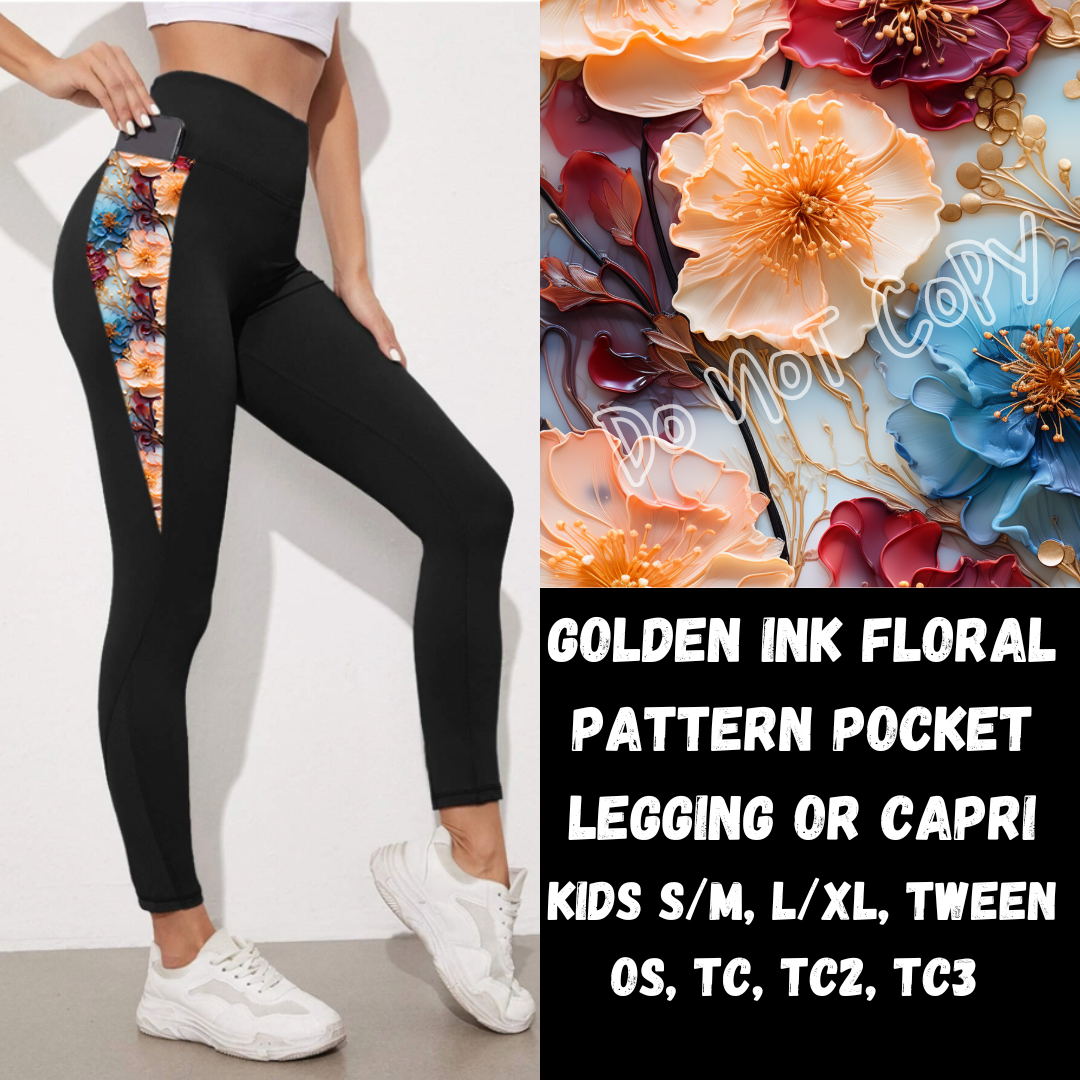 GOLDEN INK FLORAL-SPRING PPO PREORDER CLOSING 1/23