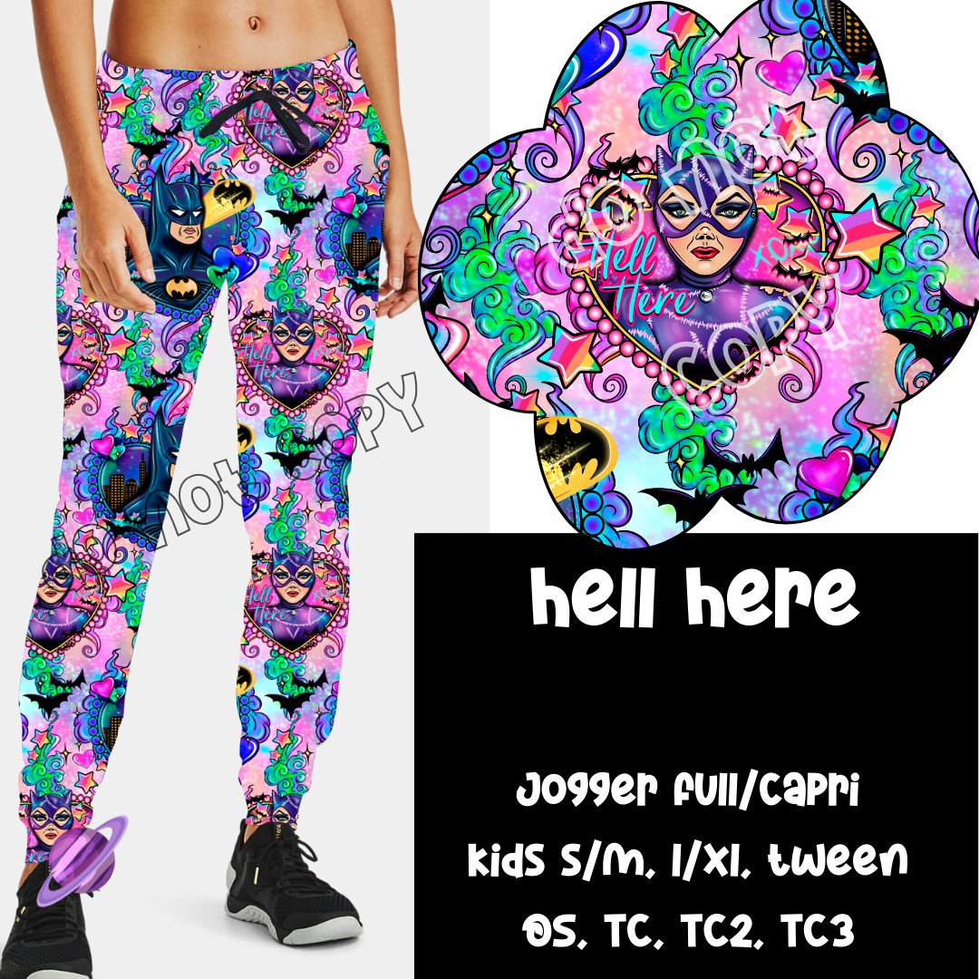 HELL HERE - LF COLLAB JOGGER/CAPRI PREORDER CLOSING 3/23 ETA MAY