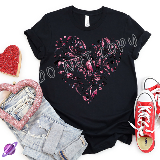 HIDDEN HEARTS  - VALENTINE RUN 1-UNISEX TEE ADULTS/KIDS PREORDER CLOSING 12/6 ETA JANUARY