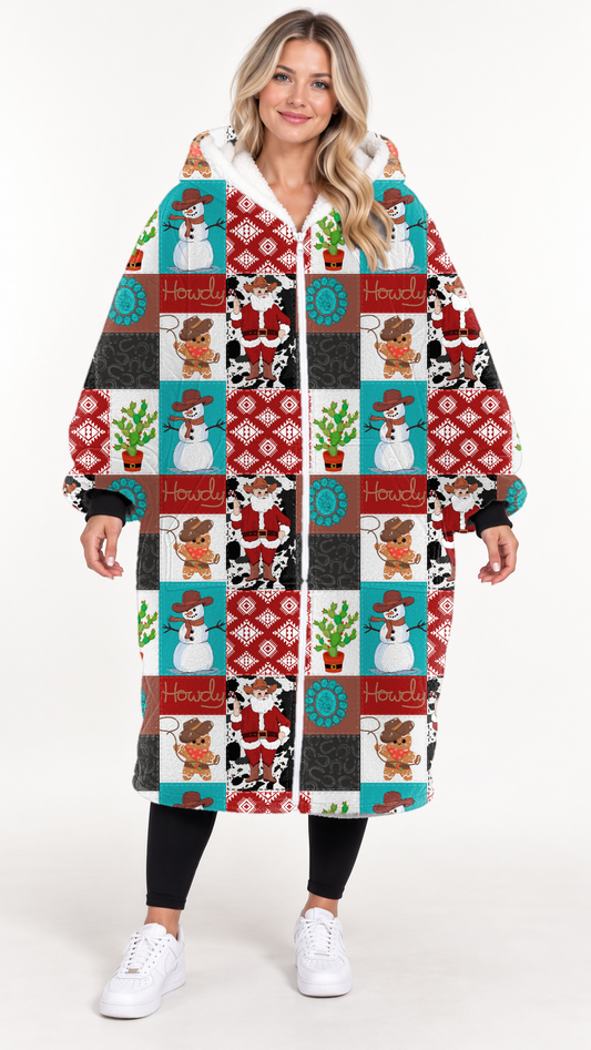 HOLIDAY HOWDY-HOODIE BLANKET PREORDER-CLOSING 9/20