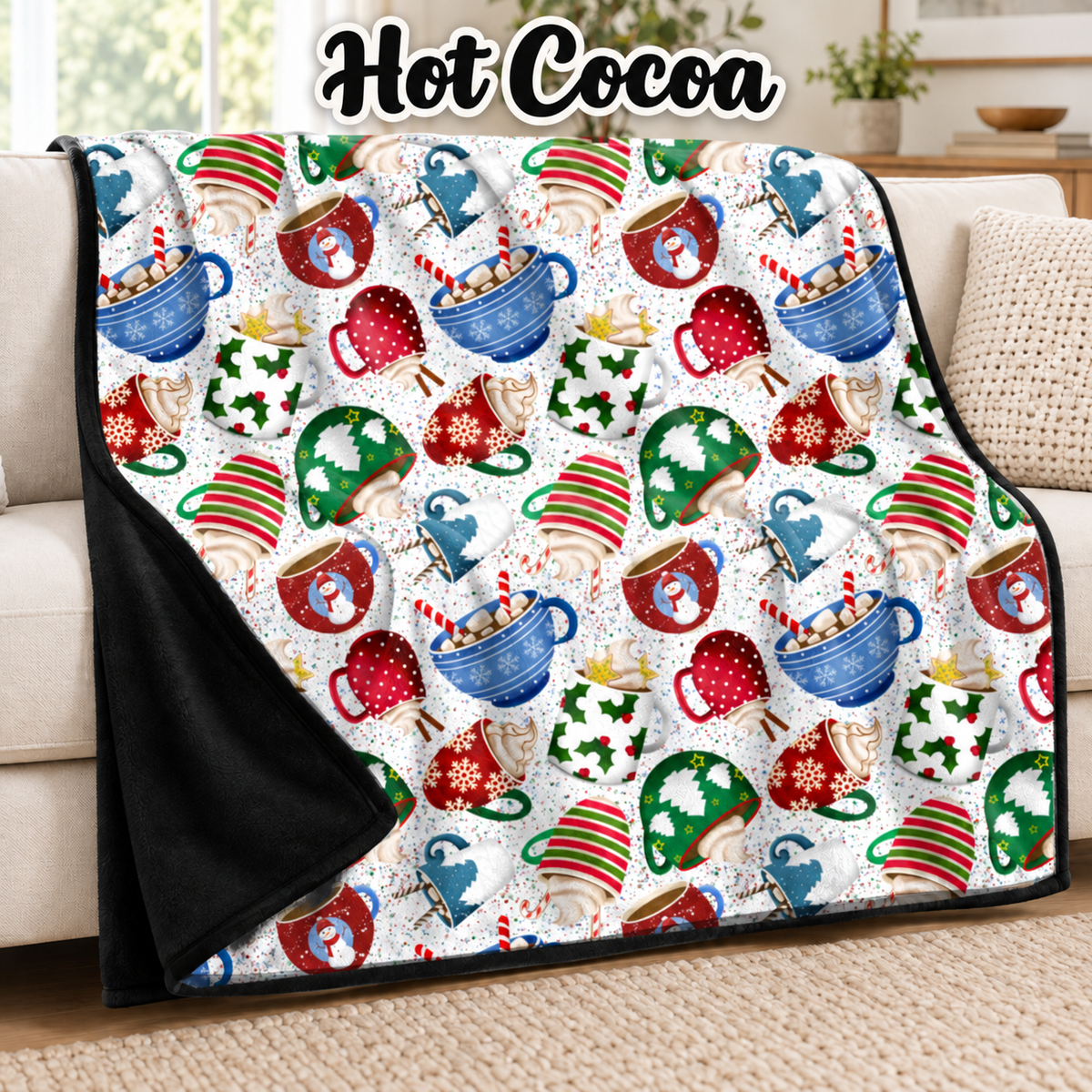 Hot Cocoa-Soft Throw Blanket 14 Run-Due 9/28