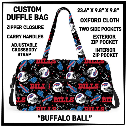 DF2B - Buffalo Ball Duffel Bag - Preorder ETA: Early Nov