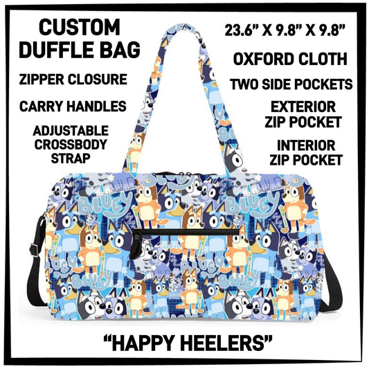 DF2B - Happy Heelers Duffel Bag - Preorder ETA: Early Nov