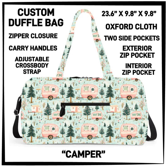 DF2B - Camper Duffel Bag - Preorder ETA: Early Nov