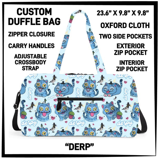 DF2B - Derp Duffel Bag - Preorder ETA: Early Nov