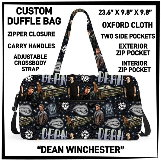 DF2B - Dean Winchester Duffel Bag - Preorder ETA: Early Nov