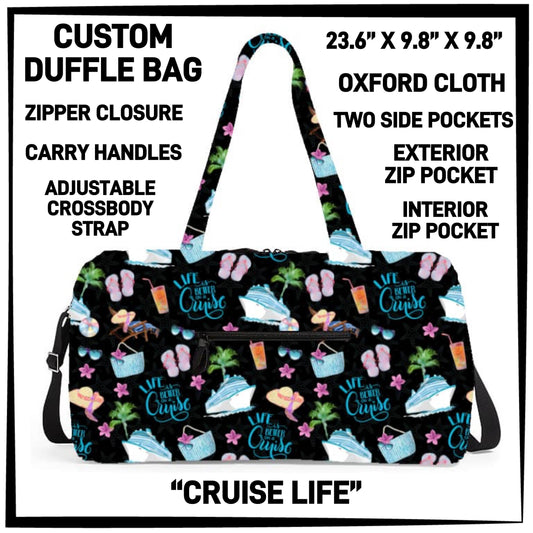 DF2B - Cruise Life Duffel Bag - Preorder ETA: Early Nov
