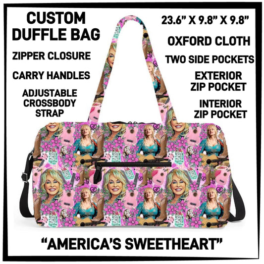 DF2B - America's Sweetheart Duffel Bag - Preorder ETA: Early Nov