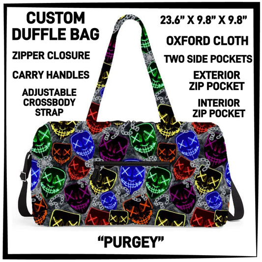 DF2B - Purgey Duffel Bag - Preorder ETA: Early Nov