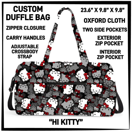 DF2B - Hi Kitty Duffel Bag - Preorder ETA: Early Nov