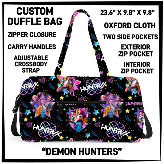 DF2B - Demon Hunters Duffel Bag - Preorder ETA: Early Nov