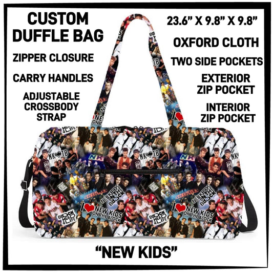 DF2B - New Kids Duffel Bag - Preorder ETA: Early Nov