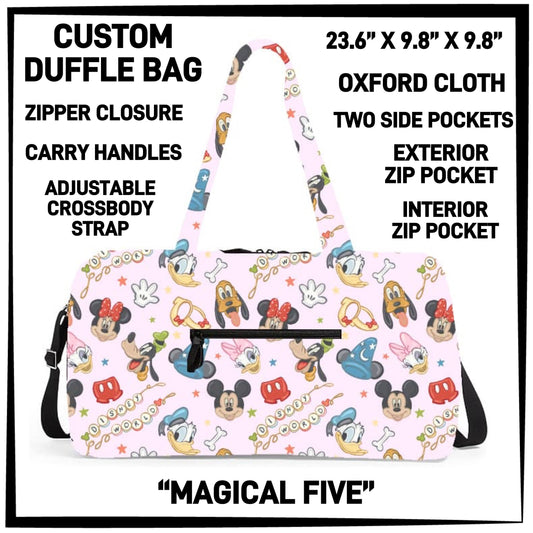 DF2B - Magical Five Duffel Bag - Preorder ETA: Early Nov