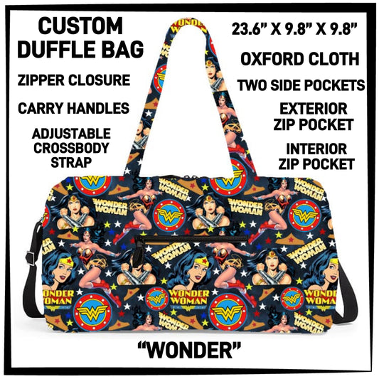 DF2B - Wonder Duffel Bag - Preorder ETA: Early Nov