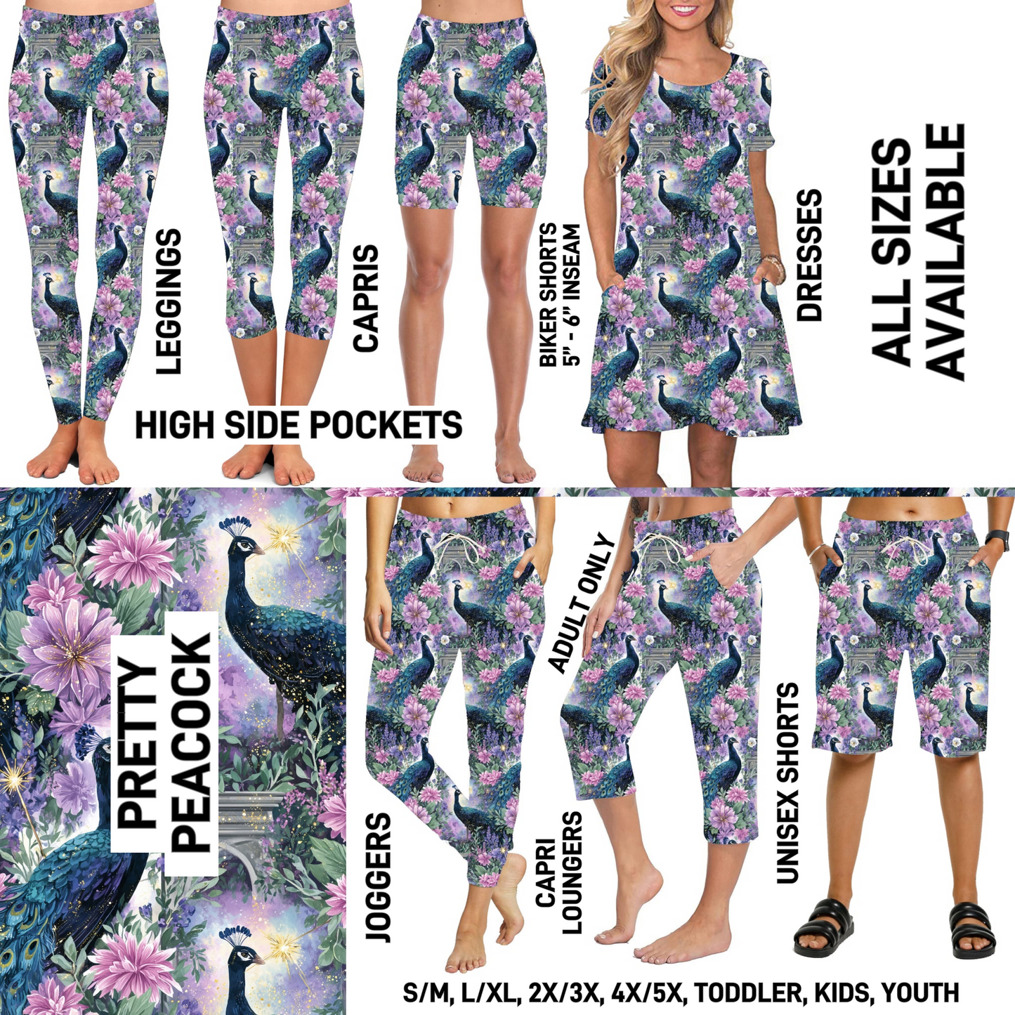 279BT - Pretty Peacock - Preorder Closing 1/21 ETA: Mid-March