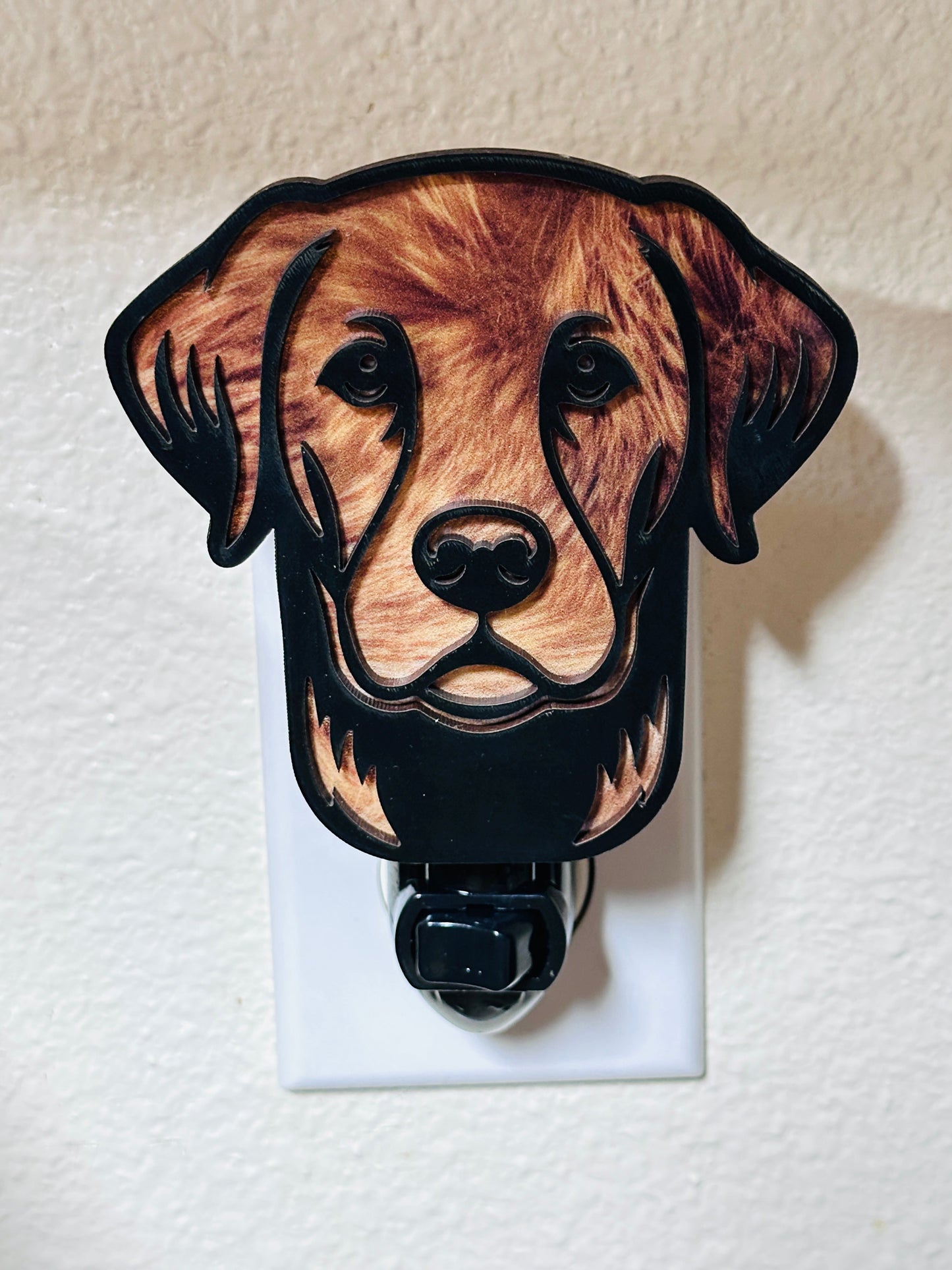 Golden Retriever - Labrador - Handcrafted Night Light