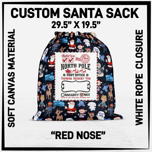 S3SK - Red Nose Santa Sack - Preorder ETA: Early Nov