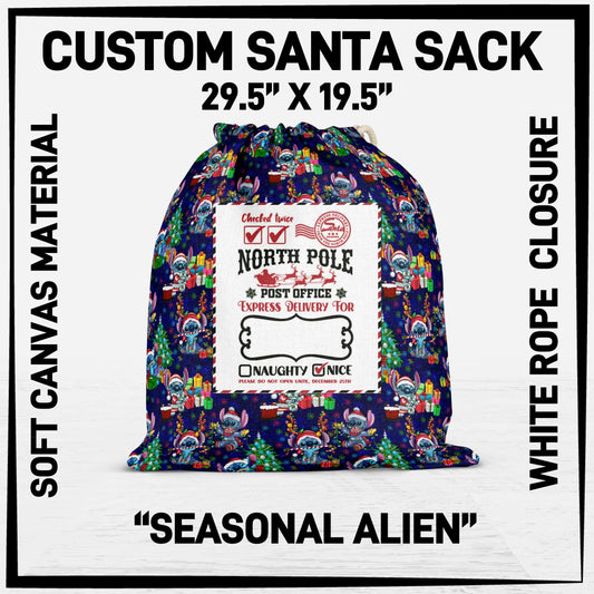S3SK - Seasonal Alien Santa Sack - Preorder ETA: Early Nov