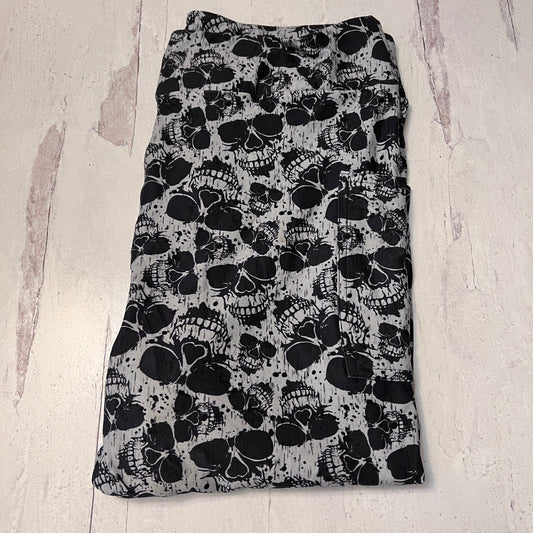 Grunge Skulls - Leggings with Pockets