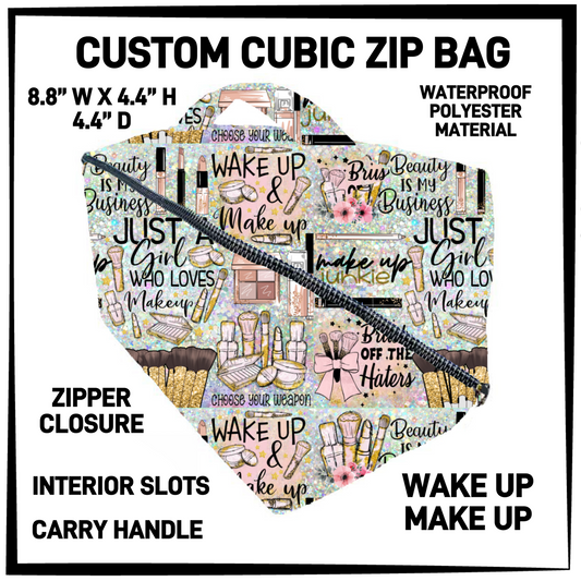 CZ1B - Wake Up Make Up Cubic Zip Bag - Preorder Closing 7/8 ETA: Early Sept