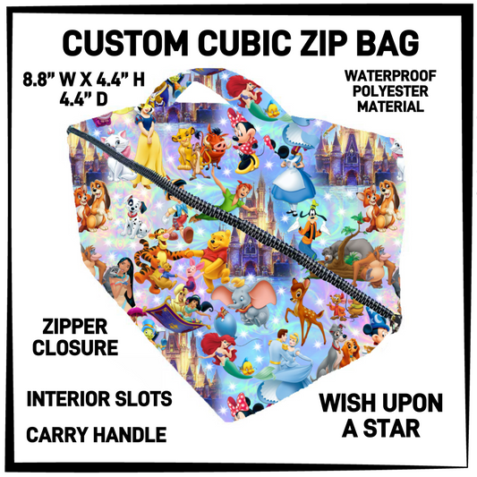 CZ1B - Wish Upon A Star Cubic Zip Bag - Preorder Closing 7/8 ETA: Early Sept