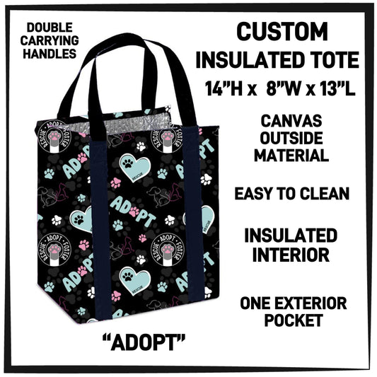 IS1T - Adopt Insulated Tote - Preorder ETA: Mid-Dec