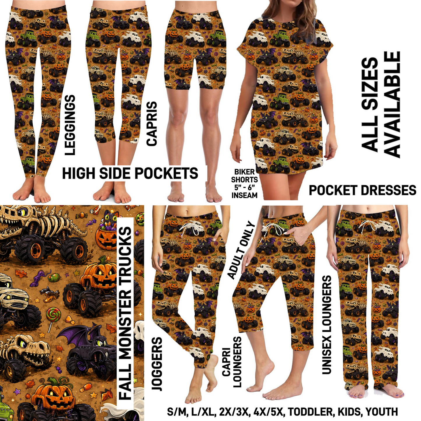297BT - Fall Monster Trucks - Preorder Closing 7/26 ETA: Late Sept