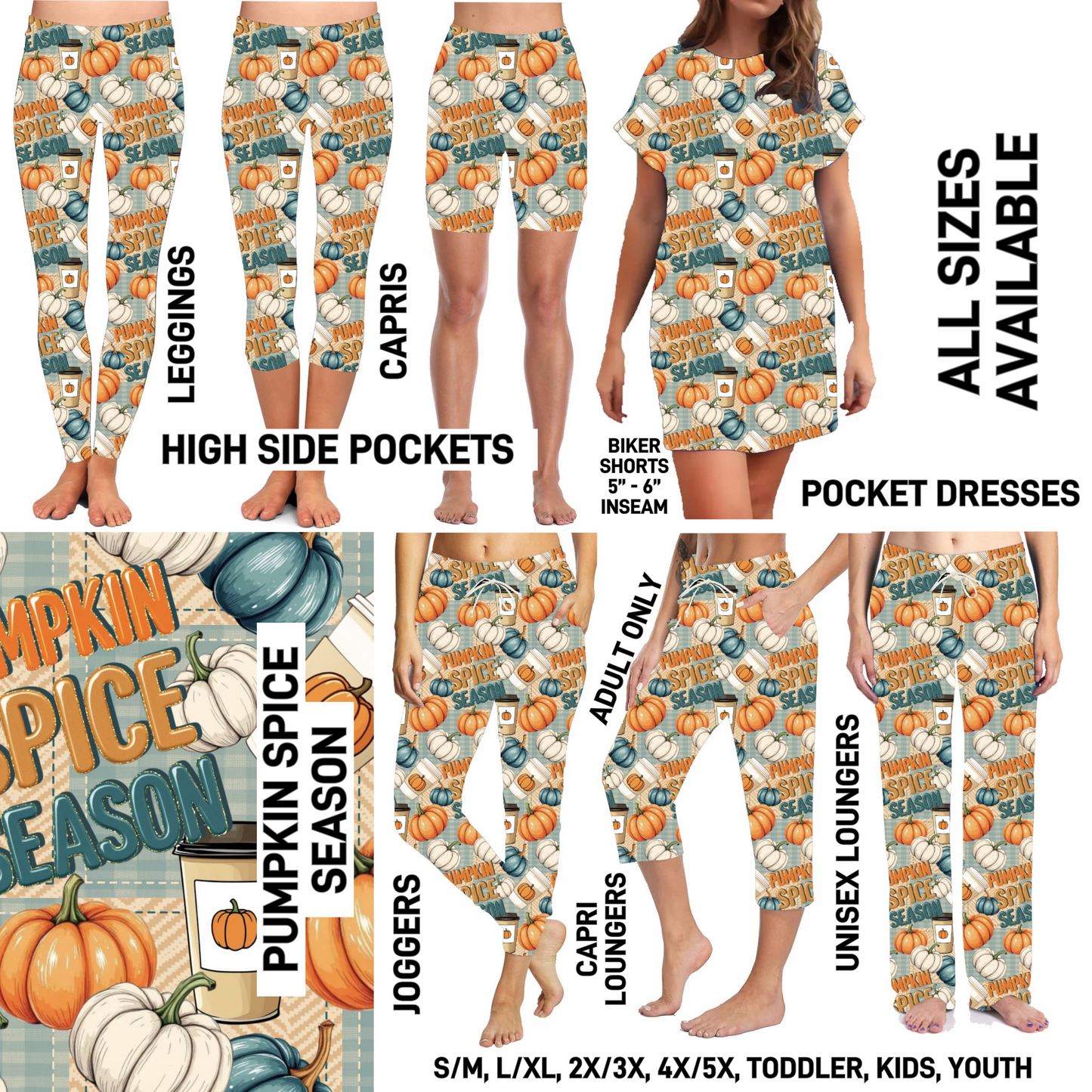 297BT - Pumpkin Spice Season - Preorder Closing 7/26 ETA: Late Sept