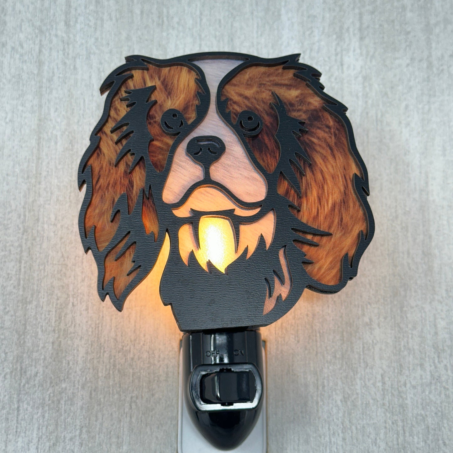 King Charles Cavalier - Handcrafted Night Light