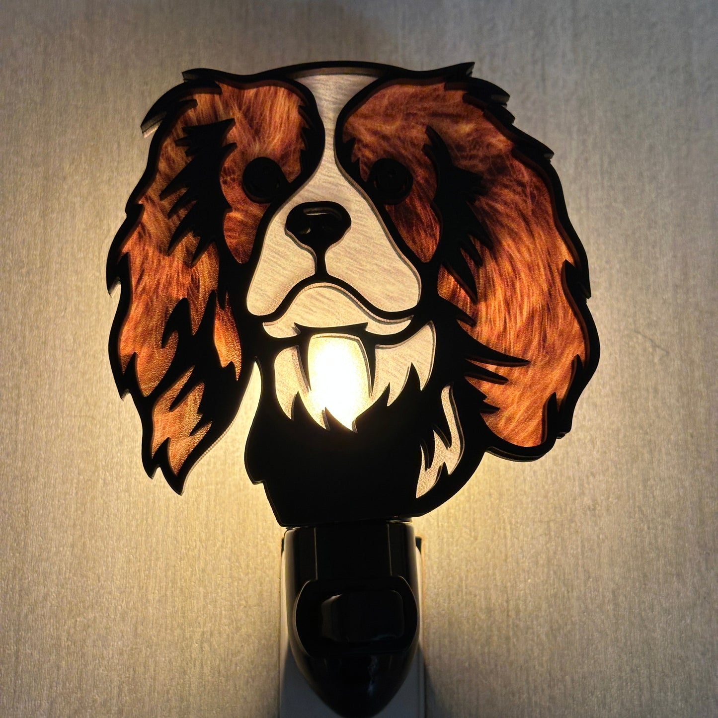 King Charles Cavalier - Handcrafted Night Light