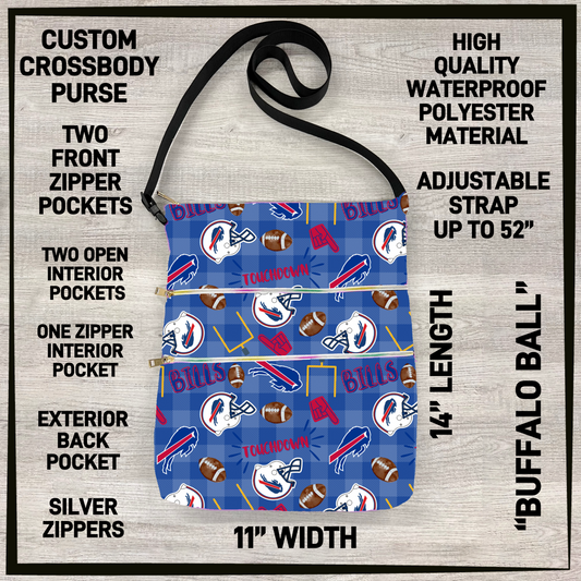 C5BU - Buffalo Ball Crossbody Purse - Preorder Closing 3/24 ETA: Late June