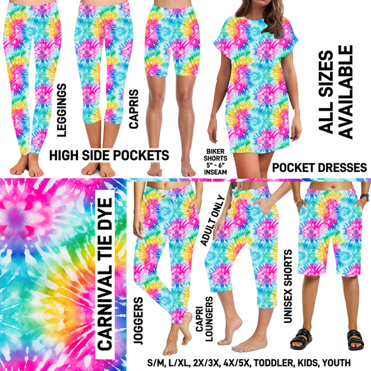 288BT - Carnival Tie Dye - Preorder Closing 3/29 ETA: Late May