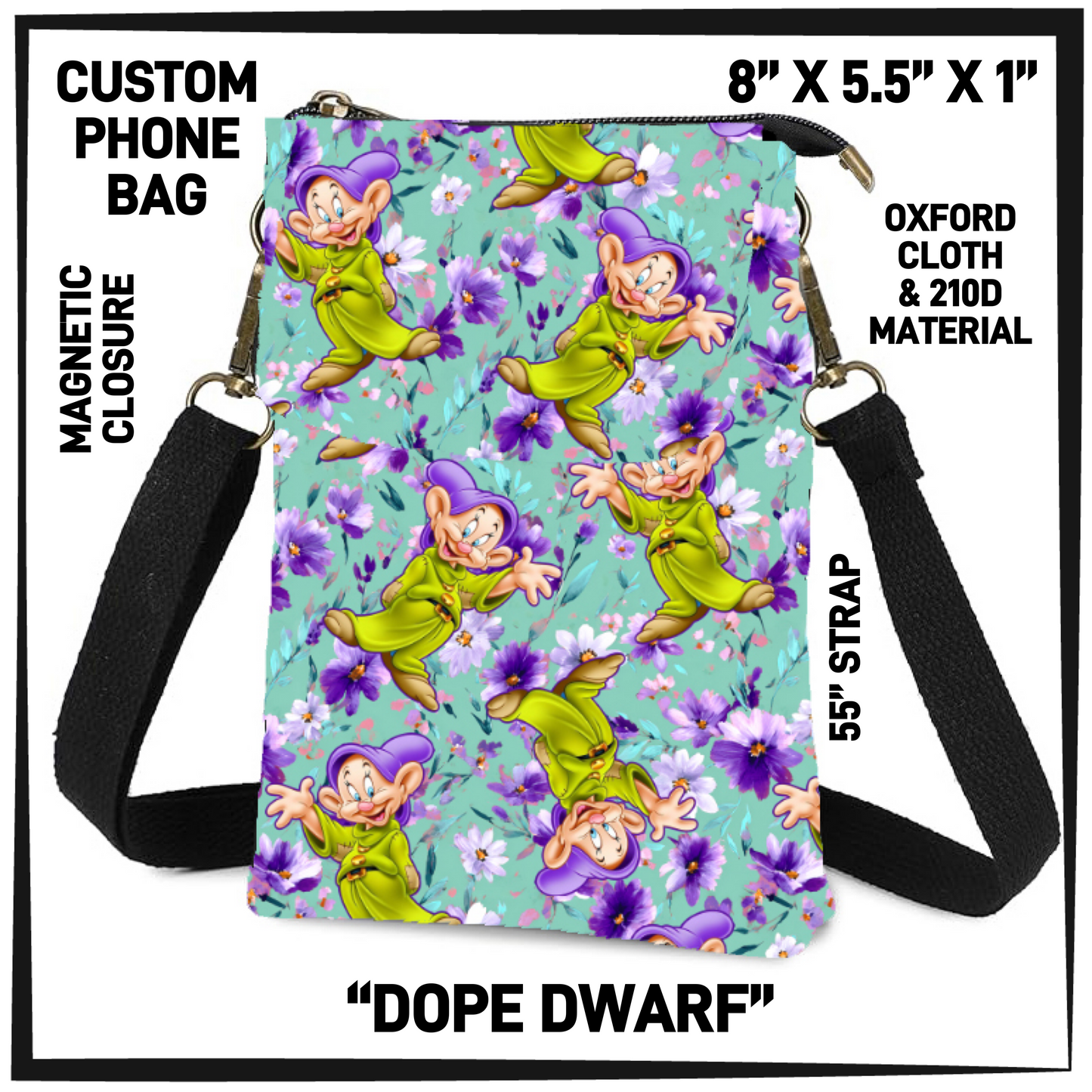 P8BG - Dope Dwarf Phone Bag - Preorder Closing 3/31 ETA: Late May